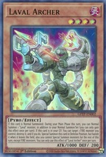 Yugioh laval archer - archer, (ultra